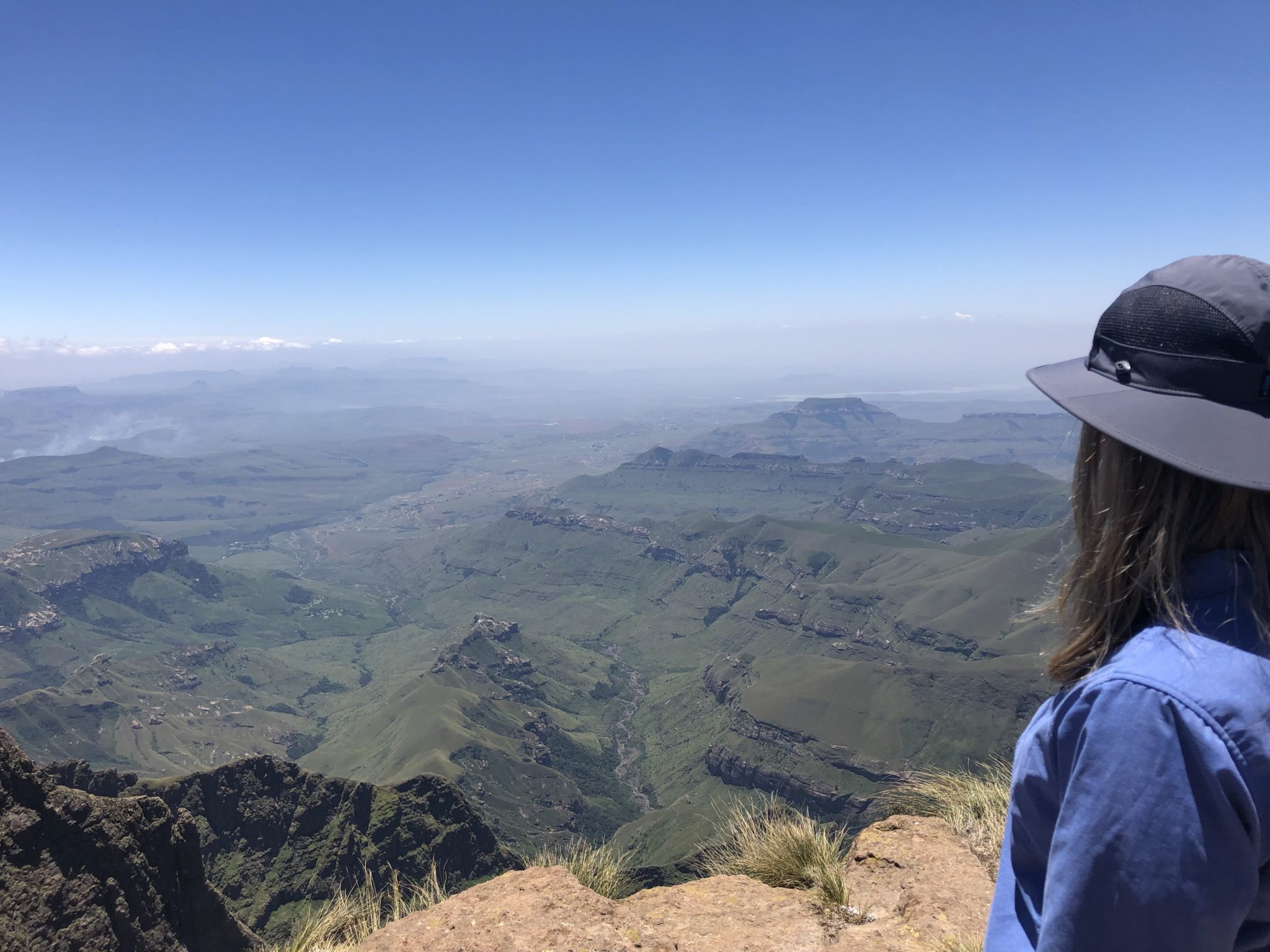 Drakensberg hiking view