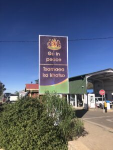 Lesotho border