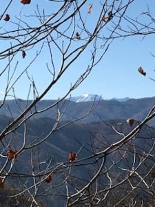 Nakasendo trail japan mountain view